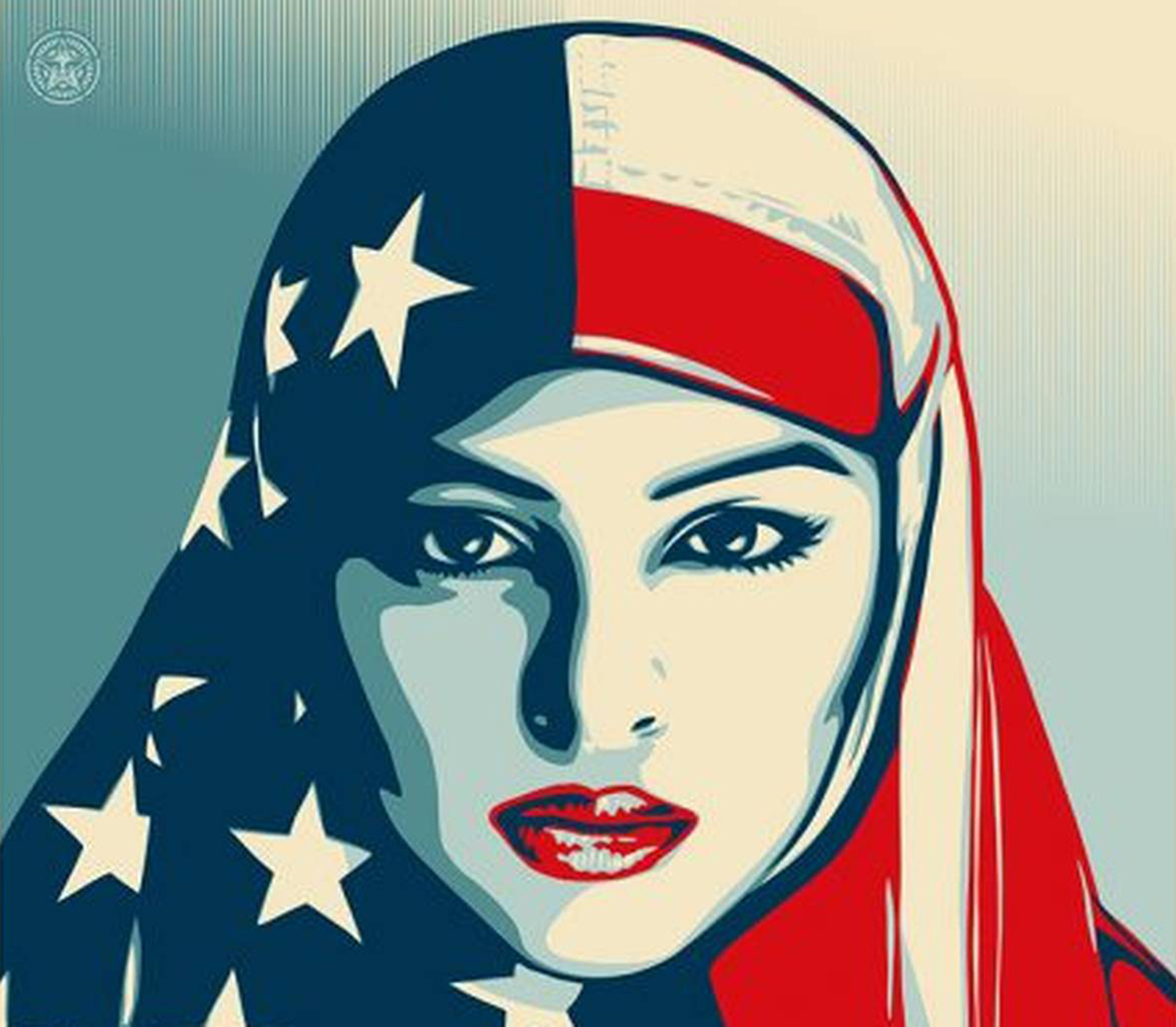 The “We the People” series is the work of Fairey, Jessica Sabogal, and Ernesto Yerena created for the first Women's March, Washington D.C., in 2017.
