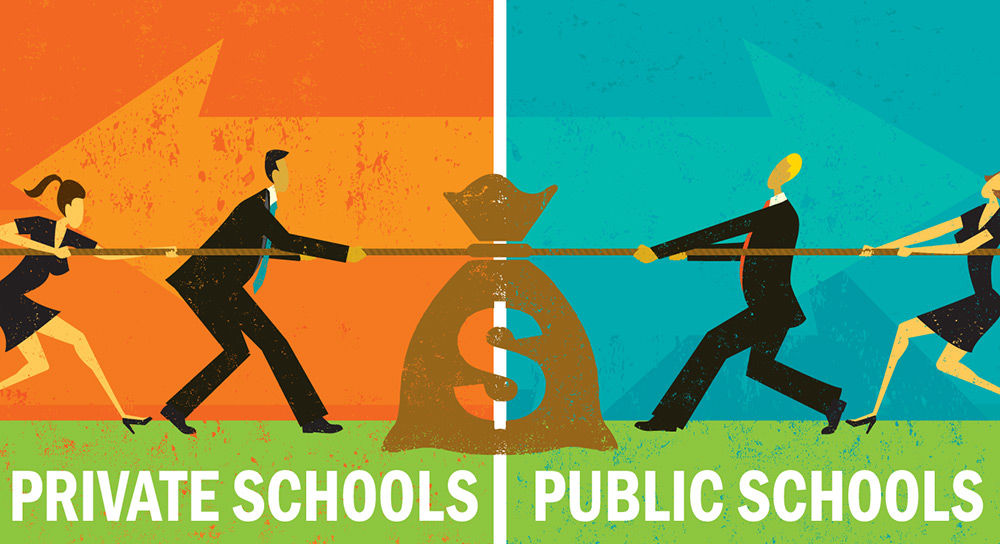 Private and Public Schools Struggle to Get Their Share of State Funding.