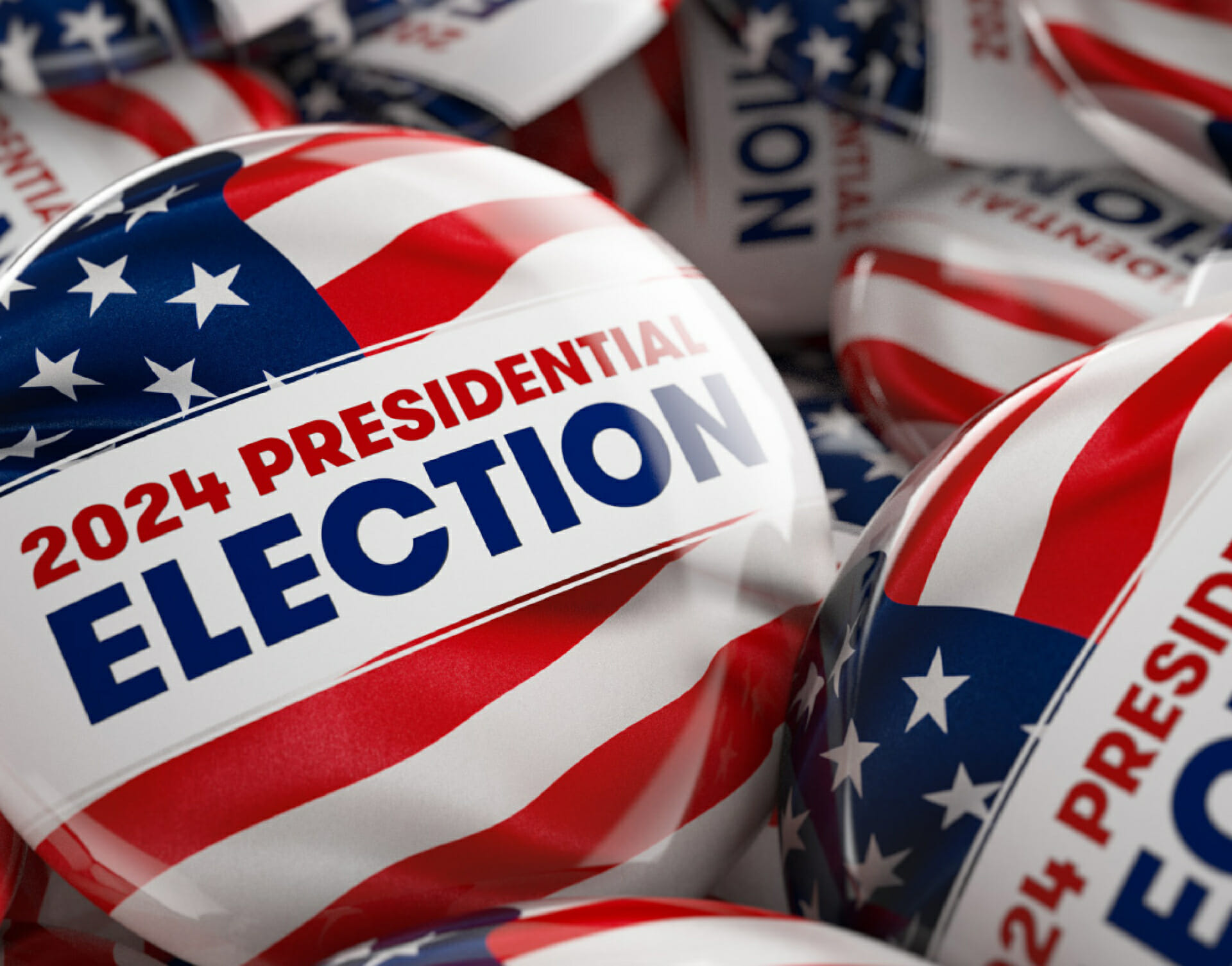 Election-president-2024 Buttons